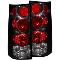 ANZO USA-211148 | Tail Light Assembly; Clear Lens; Black Housing;Pair