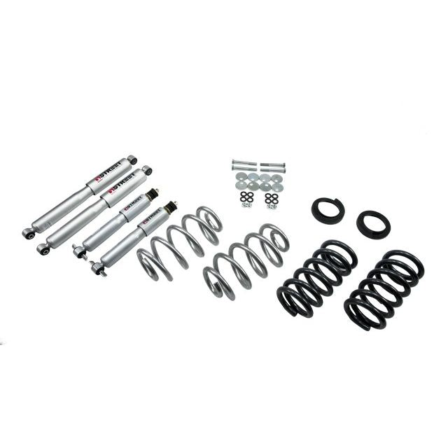 BELLTECH 934SP LOWERING KITS  Front And Rear Complete Kit W/ Street Performance Shocks 1997-2002 Ford Expedition/Navigator (2WD w/ Factory Rear Coil Springs) 2 in. or 3 in. F/3 in. R drop W/ Street Performance Shocks