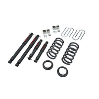 BELLTECH 777ND LOWERING KITS  Front And Rear Complete Kit W/ Nitro Drop 2 Shocks 1996-2003 Isuzu Hombre 6 cyl. (2WD) 2 in. or 3 in. F/2 in. R drop W/ Nitro Drop II Shocks