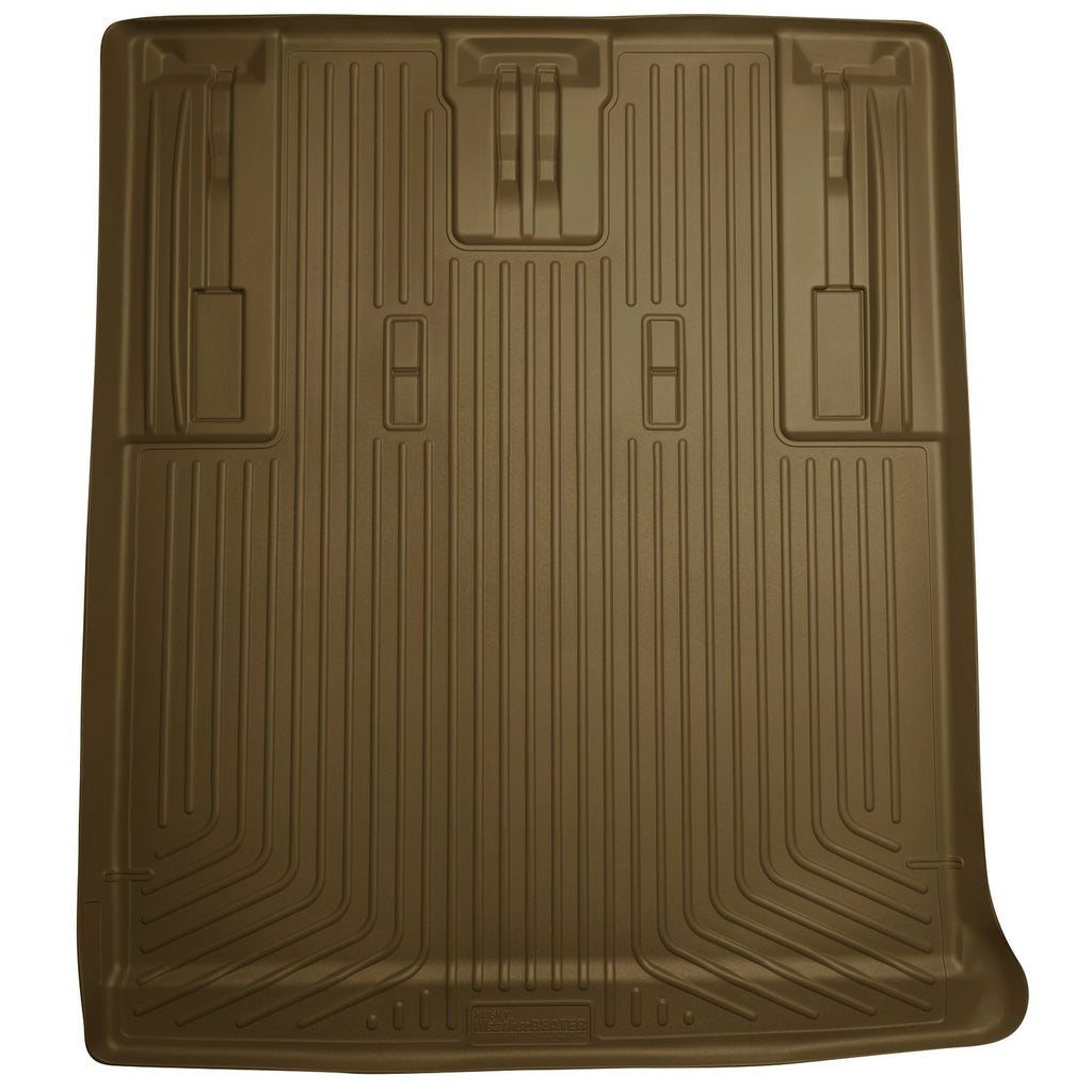 Husky Liners 28273 | Husky Liners Cargo Liner, Fits 07-14 ESCALADE ESV/SUBURBAN/YUKON 1500 07-13 SUBURBAN/YUKON XL 2500 CARGO LINER WEATHERBEATER TAN