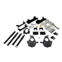 BELLTECH 662ND LOWERING KITS  Front And Rear Complete Kit W/ Nitro Drop 2 Shocks 2005-2006 Chevrolet Silverado/Sierra (Ext Cab w/ Factory Front Torsion bar) 3 in. or 4 in. F/6 in. R drop W/ Nitro Drop II Shocks