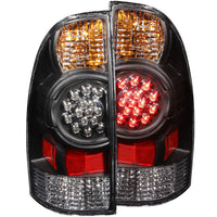 ANZO USA-311042 | Tail Light Assembly; LED; Clear Lens; Black Housing;Pair