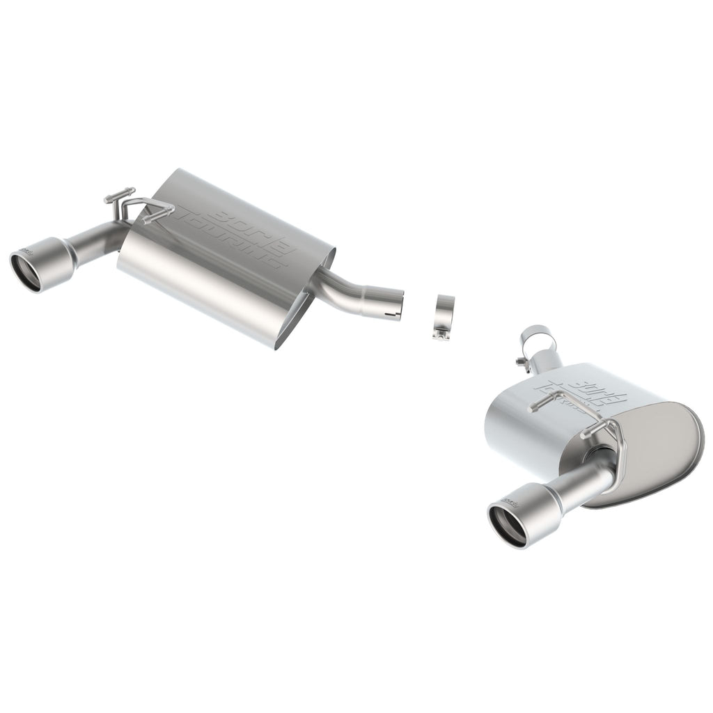 Borla 11776 | Borla S-Type Axle-Back Exhaust System for 2010-2013 Chevrolet Camaro 3.6L V6 (Does NOT fit 2013 RS w/quad-tips a.k.a. Dual-Mode Exhaust) Automatic; Manual Transmission; Rear Wheel Drive 2-Door Coupe; Convertible.