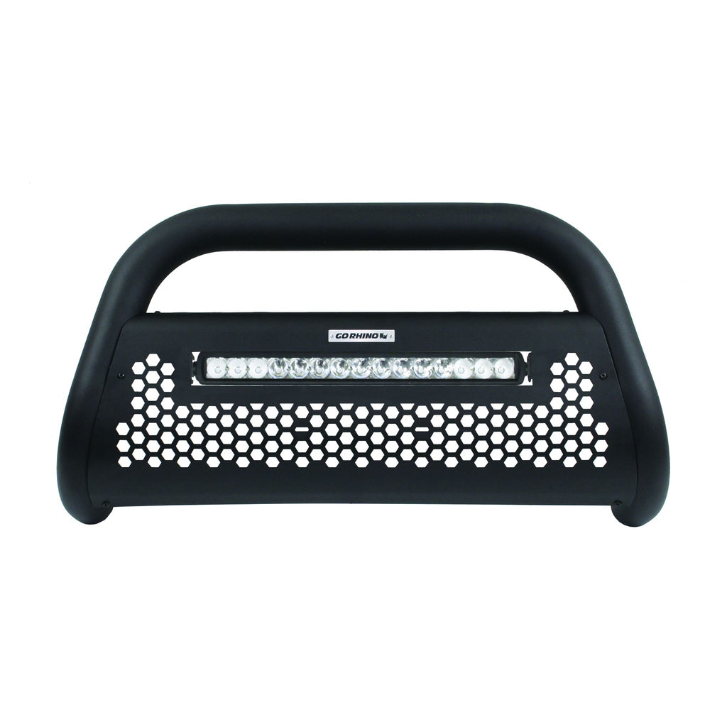 Go Rhino International - 55863LT - RC2 LR Bull Bar with Go Rhino Branded 20in Single Row Light Bar & Brackets