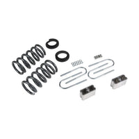 BELLTECH 650 LOWERING KITS  Front And Rear Complete Kit W/O Shocks 1994-2004 Chevrolet S10/S15 Pickup 6 cyl. (Std Cab) 95-97 Chevrolet Blazer/Jimmy 6 cyl. 2 in. or 3 in. F/3 in. R drop W/O Shocks