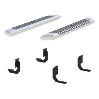 AdvantEDGE 5-1/2" x 53" Chrome Aluminum Side Bars Select Ford F-250 F-350