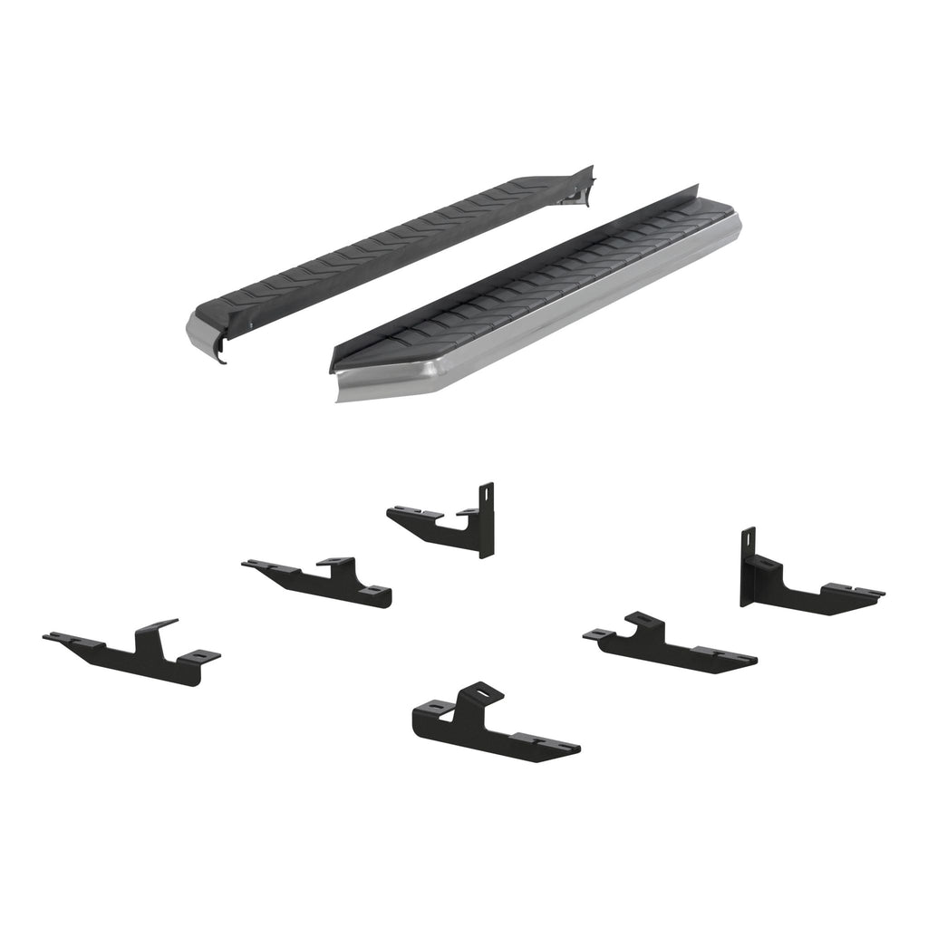 AeroTread 5" x 67" Polished Stainless Running Boards Select Honda Pilot