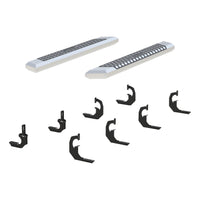 AdvantEDGE 5-1/2" x 53" Chrome Aluminum Side Bars Select Silverado Sierra