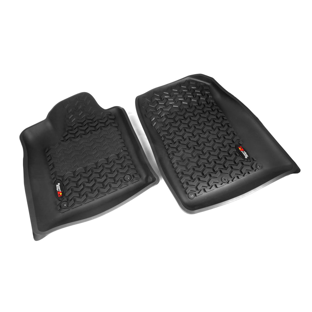 Rugged Ridge 12920.32 | Floor Liner, Front; Black, 2011-2020 Dodge / Jeep Durango / Grand Cherokee WK2
