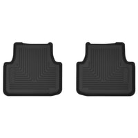 Husky Liners 54761 | Husky Liners 2nd Seat Floor Liner, Fits 19-C JETTA 2ND SEAT FLOOR LINER X-ACT CONTOUR SERIES BLACK