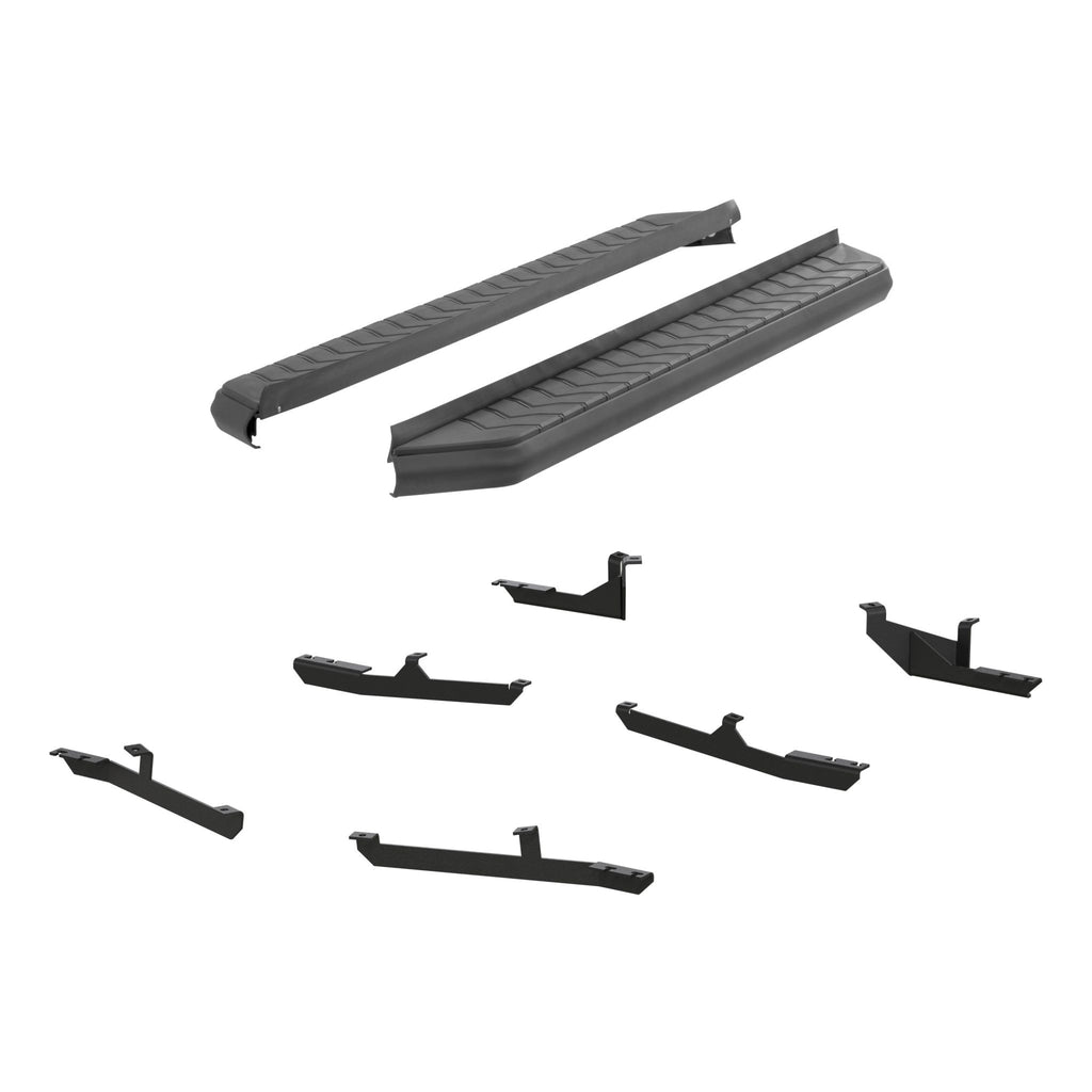 AeroTread 5" x 70" Black Stainless Running Boards Select Hyundai Tucson