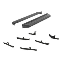 AeroTread 5" x 70" Black Stainless Running Boards Select Hyundai Tucson