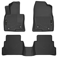 Husky Liners 95641 | Husky Liners Front & 2nd Seat Floor Liners; Front & 2nd Seat Floor Liners, Fits 17-C CX-5 WEATHERBEATER SERIES BLACK