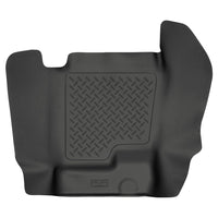 Husky Liners 82281 | Husky Liners Center Hump Floor Liner, Fits 07-13 SILVERADO/SIERRA 1500/07-14 2500/3500 EXT/CREW(W/O MAN TRAN CASE) CENTER HUMP LINER BLACK