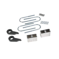 BELLTECH 636 LOWERING KITS  Front And Rear Complete Kit W/O Shocks 1982-1997 Chevrolet S10/S15 Pickup Blazer (4WD exc. ZW-7 option) 1 in. or 3 in. F/3 in. R drop W/O Shocks