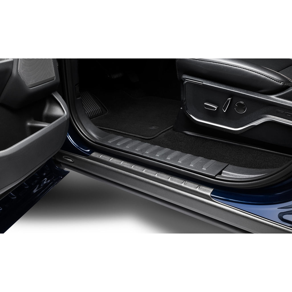 Bushwacker 14125 Trail Armor Rocker Panel Black for 2021-2022 Ford F-150 SuperCab Incl. Side Panels/Sill Plate Cover