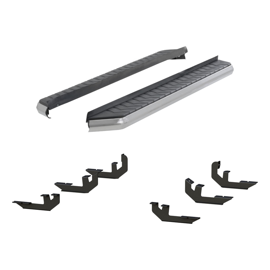 AeroTread 5" x 70" Polished Stainless Running Boards Select Honda Pilot