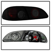 ( Spyder ) - Euro Style Tail Lights - Black Smoke