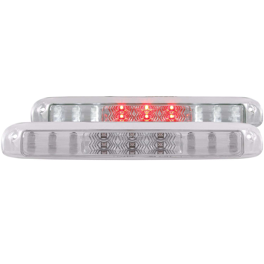 ANZO USA-531074 | Third Brake Light Assembly; LED; Clear Lens; Chrome Housing; B-Series;