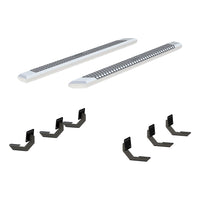 AdvantEDGE 5-1/2" x 91" Chrome Aluminum Side Bars Select Ram 1500 Crew Cab