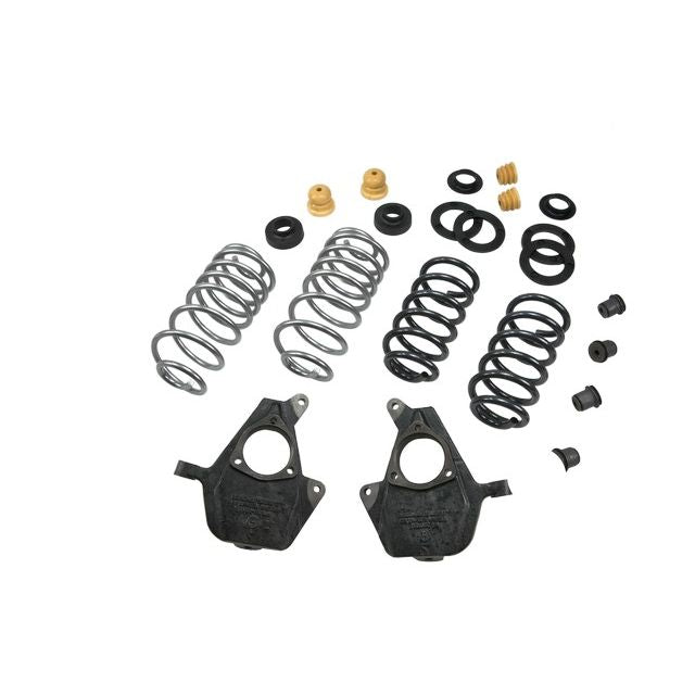 BELLTECH 736 LOWERING KITS  Front And Rear Complete Kit W/O Shocks 2007-2014 Chevrolet Tahoe/Suburban/Yukon (w/out Factory Autoride 2WD) 3 in. or 4 in. F/3 in. or 4 in. R drop W/O Shocks