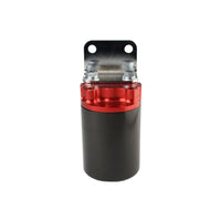 Aeromotive 10 Micron Red/Black Canister Fuel Filter