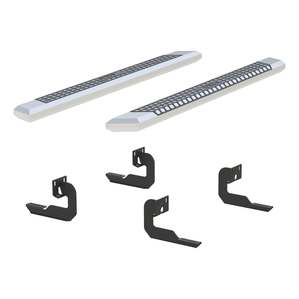 AdvantEDGE 5-1/2" x 75" Chrome Aluminum Side Bars Select Ford F-150