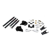 BELLTECH 659ND LOWERING KITS  Front And Rear Complete Kit W/ Nitro Drop 2 Shocks 2005-2006 Chevrolet Silverado/Sierra (Ext Cab w/ Factory Front Torsion bar) 1 in. or 2 in. F/4 in. R drop W/ Nitro Drop II Shocks