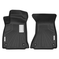 Husky Liners 70091 | Husky Liners Front Floor Liners, Fits 17-C AUDI A4 BLACK FRONT FLOOR LINERS