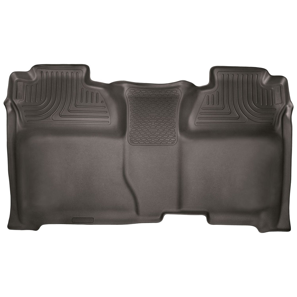 Husky Liners 53900 | Husky Liners 2nd Seat Floor Liner (Full Coverage), Fits 14-17 SILVERADO/SIERRA CREW CAB 2ND SEAT FLOOR LINER(FULL COVERAGE)X-ACT CONTOUR SERIES COCOA