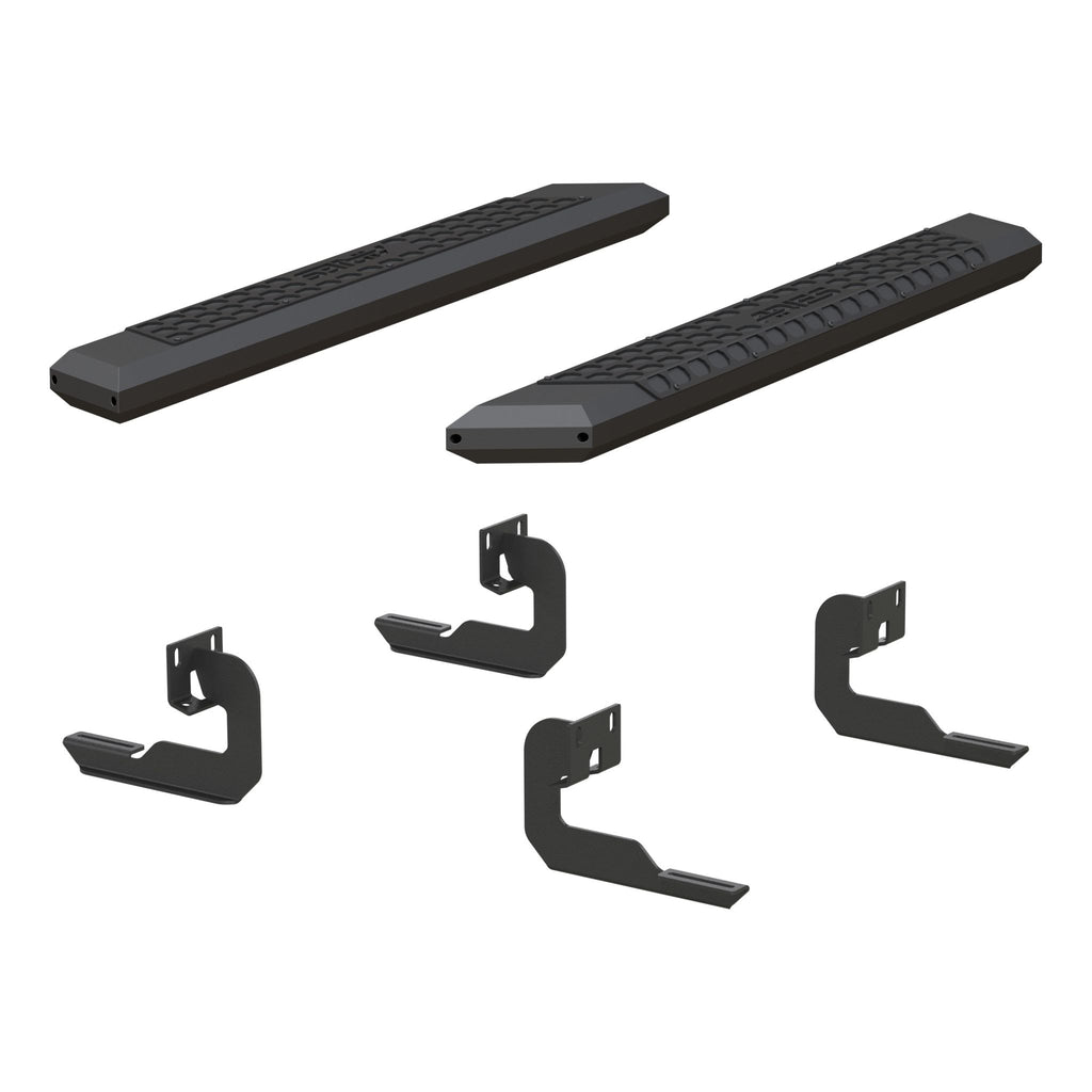 AdvantEDGE 5-1/2" x 53" Black Aluminum Side Bars Select Ford F-150