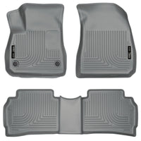 Husky Liners 99192 | Husky Liners Front & 2nd Seat Floor Liners, Fits 16-17 MALIBU WEATHERBEATER SERIES GREY