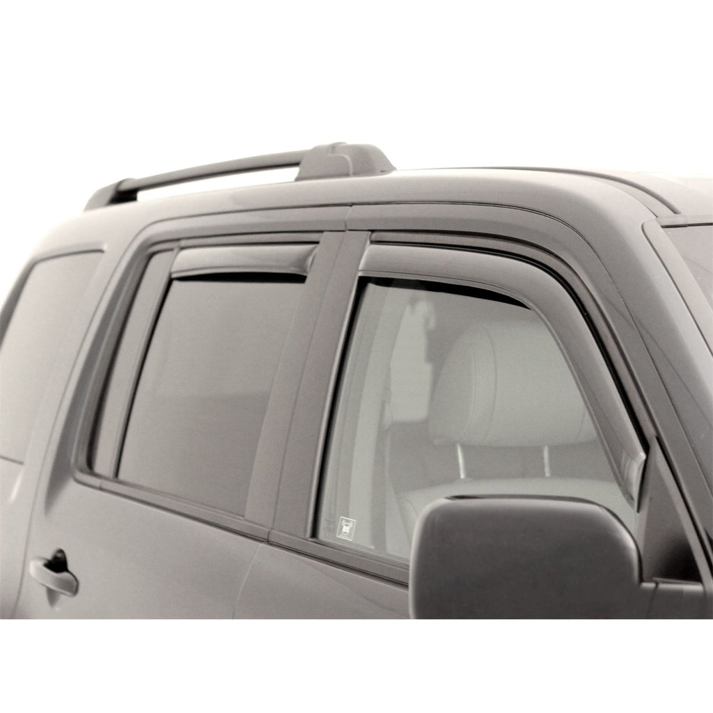 Auto Ventshade 194084 In-Channel Ventvisor Side Window Deflector 4-Piece Set For 2009-2015 Honda Pilot