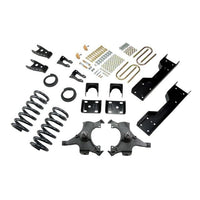 BELLTECH 689 LOWERING KITS  Front And Rear Complete Kit W/O Shocks 1992-1998 Chevrolet Silverado/Sierra C1500 (Std Cab ext 454 SS) 4 in. or 5 in. F/6 in. or 7 in. R drop W/O Shocks