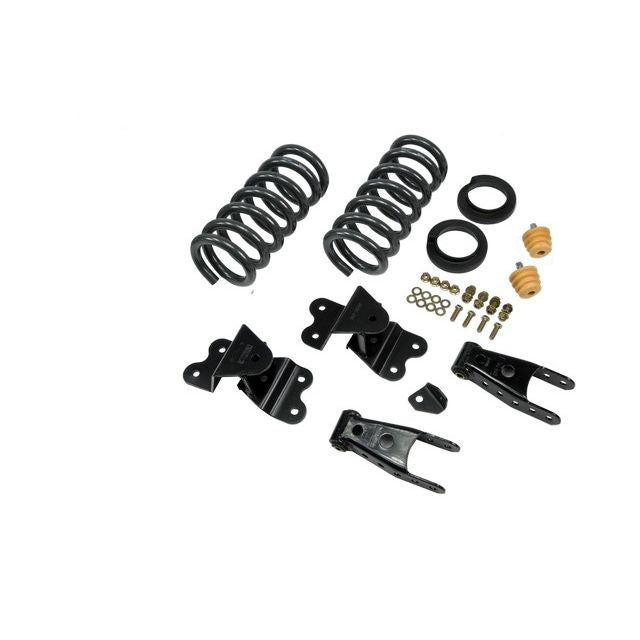 BELLTECH 686 LOWERING KITS  Front And Rear Complete Kit W/O Shocks 1988-1998 Chevrolet Silverado/Sierra C1500 (Std Cab ext 454 SS) 2 in. or 3 in. F/4 in. R drop W/O Shocks