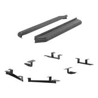 AeroTread 5" x 70" Black Stainless Running Boards Select Toyota Highlander