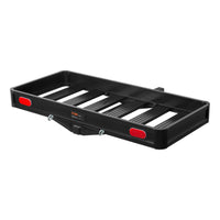 49" x 22" Black Aluminum Basket Cargo Carrier (Fixed 2" Shank 500 lbs.)