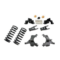 BELLTECH 687 LOWERING KITS  Front And Rear Complete Kit W/O Shocks 1992-1998 Chevrolet Silverado/Sierra C1500 (Std Cab ext 454 SS) 3 in. F/4 in. R drop W/O Shocks