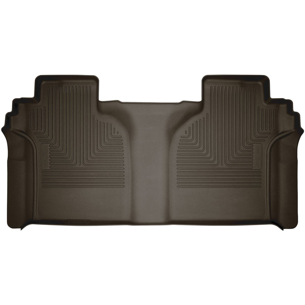 Husky Liners 54200 | Husky Liners 2nd Seat Floor Liner (Full Coverage), Fits 19-C SILVERADO/SIERRA 1500/20-C GM 2500/3500 CREW CARPETED 2ND SEAT FLOOR LINERX