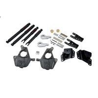 BELLTECH 656ND LOWERING KITS  Front And Rear Complete Kit W/ Nitro Drop 2 Shocks 2005-2006 Chevrolet Silverado/Sierra (Std Cab w/ Factory Front Torsion bar) 3 in. or 4 in. F/4 in. R drop W/ Nitro Drop II Shocks