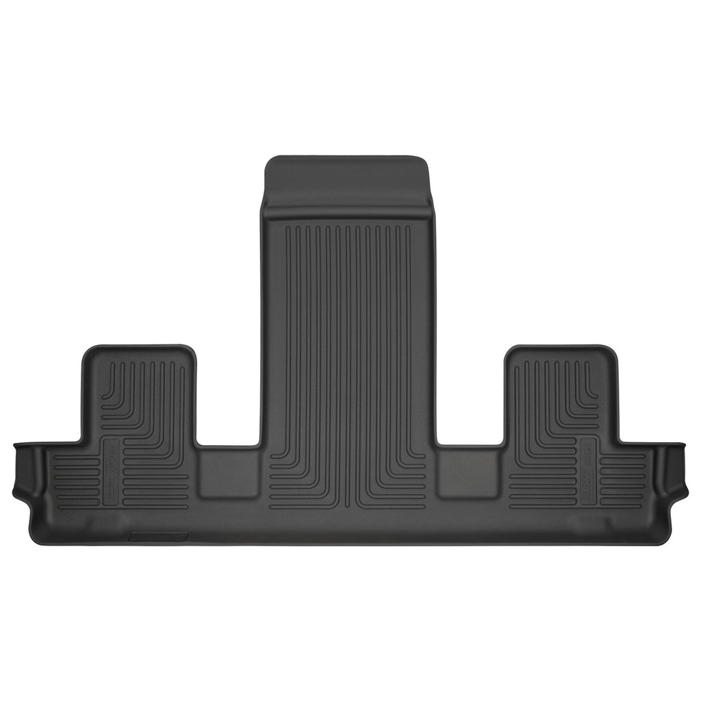 Husky Liners 14261 | Husky Liners 3rd Seat Floor Liner, Fits 18-C ENCLAVE/TRAVERSE 2ND ROW BUCKET 3RD SEAT FLOOR LINER WEATHERBEATER BLACK