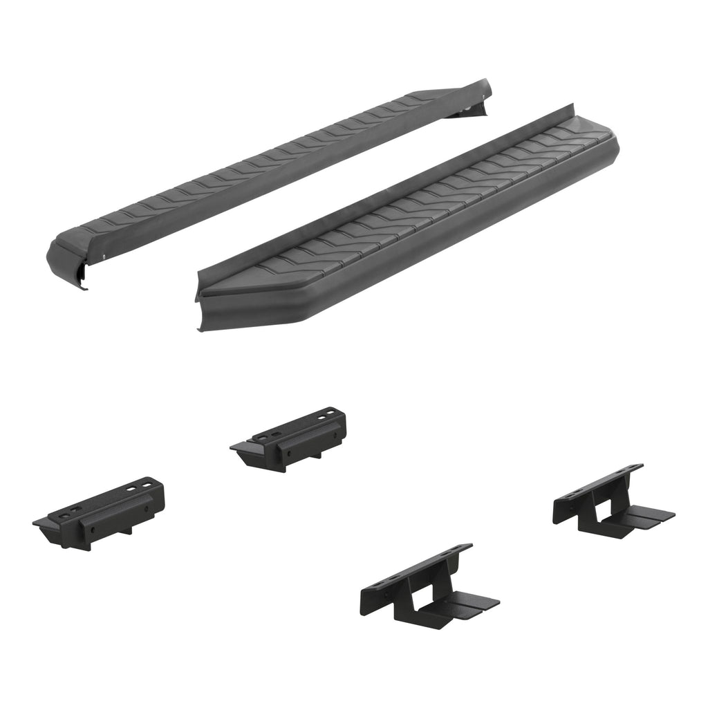 AeroTread 5" x 70" Black Stainless Running Boards Select Nissan Murano