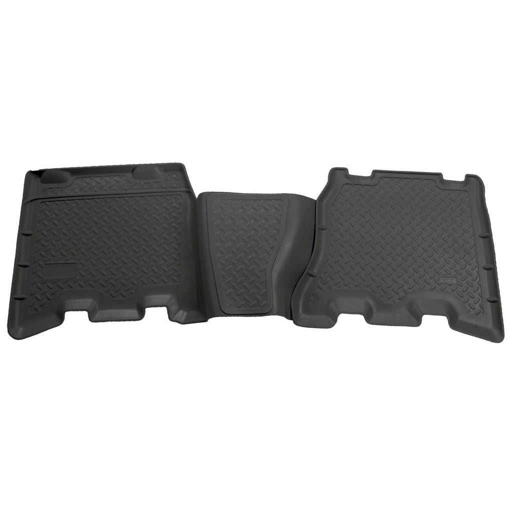Husky Liners 60601 | Husky Liners 2nd Seat Floor Liner, Fits 99-04 GRAND CHEROKEE 4 DR. 2ND SEAT FLOOR LINERS BLK