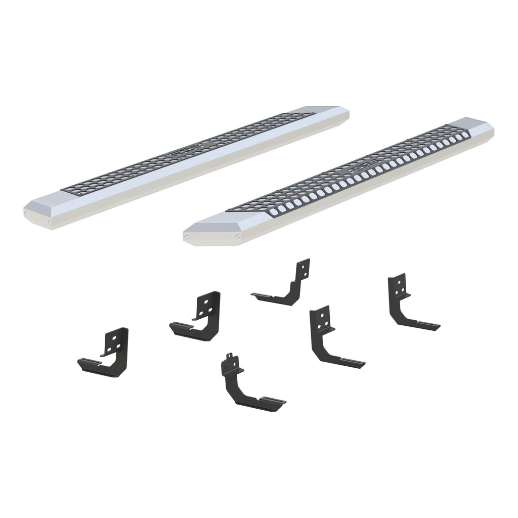 AdvantEDGE 5-1/2" x 75" Chrome Aluminum Side Bars Select Dodge Ram 1500