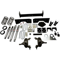 BELLTECH 822SP LOWERING KITS  Front And Rear Complete Kit W/ Street Performance Shocks 1994-1999 Dodge Ram 1500 (Ext Cab V8 Auto Trans Only) 4 in. or 5 in. F/6 in. or 7 in. R drop W/ Street Performance Shocks