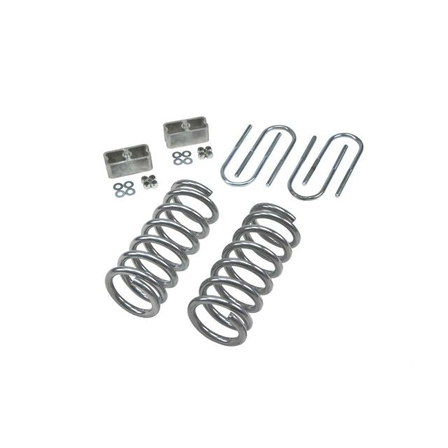 BELLTECH 779 LOWERING KITS  Front And Rear Complete Kit W/O Shocks 1996-2003 Isuzu Hombre 4 cyl. (2WD) 1 in. F/2 in. R drop W/O Shocks
