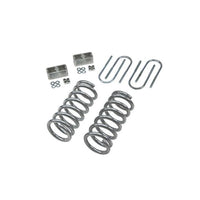 BELLTECH 779 LOWERING KITS  Front And Rear Complete Kit W/O Shocks 1996-2003 Isuzu Hombre 4 cyl. (2WD) 1 in. F/2 in. R drop W/O Shocks