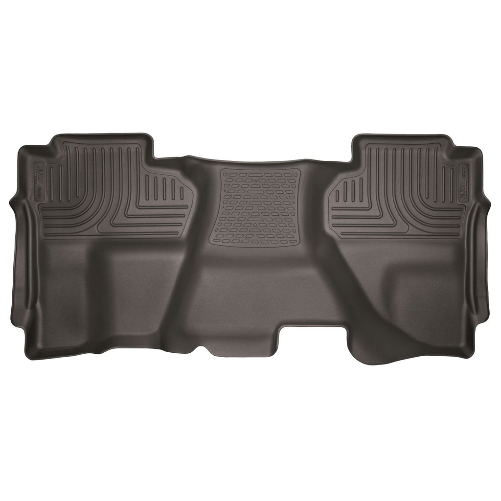 Husky Liners 53910 | Husky Liners 2nd Seat Floor Liner (Full Coverage), Fits 14-17 SILVERADO/SIERRA DOUBLE 2ND SEAT FLOOR LINER(FULL COVERAGE)X-ACT CONTOUR SERIES COCOA