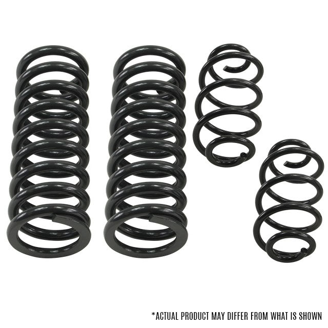BELLTECH 5841 MUSCLE CAR COIL SET 0 in. Front and 0 in. Rear Lowered Ride Height 1979-1993 Ford Mustang (Fox) 0 in. F/0 in. R Drop