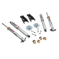 BELLTECH 645SP LOWERING KITS  Front And Rear Complete Kit W/ Street Performance Shocks 2007-2013 Chevrolet Silverado/Sierra ((All Cabs) 2WD/4WD) +1 in. to -2 in. F/2 in. or 3 in. R drop W/ Street Performance Shocks